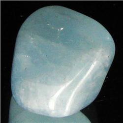 17.05ct Strong Blue Freeform Aquamarine Cabochon (GEM-33753)