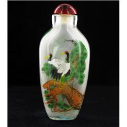 Chinese Glass Snuff Bottle (ANT-1608)