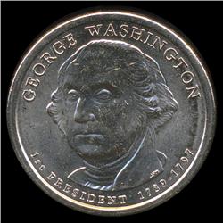 2007D GW $1 MS66+ Position B (COI-8690)