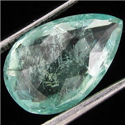 4.76ct Cuprian Tourmaline Pear (GEM-33315A)