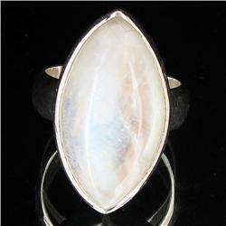 52.51twc Moonstone Sterling Ring (JEW-2772)