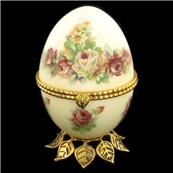 Fabrege Style Decorative Egg Photo Holder (CLB-862)