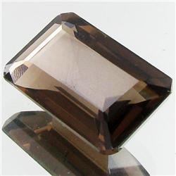 30.01ct Smokey Quartz Octagon (GEM-29556F)