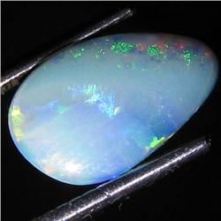 2.25ct Australian Black Opal Doublet Full Fire (GEM-35837)