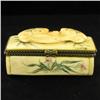 Image 1 : Chinese Handcarved Bone Gem Box (CLB-842)