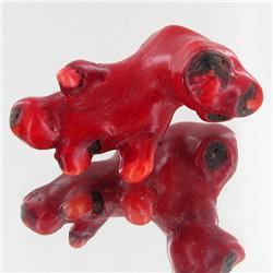 130.35ct Red Coral Freeform (MIN-000670)