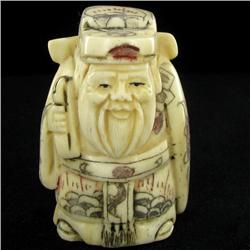 Handcarved Bone Chinese Netsuke (CLB-903)