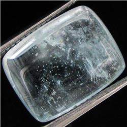 8.37ct Sky Blue Aquamarine Cabochon Cushion (GEM-38957)