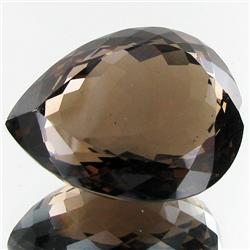 96.35ct Smokey Quartz Pear (GEM-29572Z)
