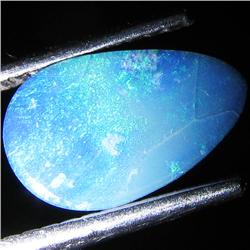 0.96ct Black Australian Opal Doublet  (GEM-28624I)