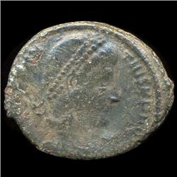 300AD Roman Bronze Coin Higher Grade (COI-9368)