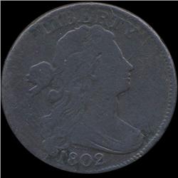 1802 Large Cent RARE Error 1/000 (COI-8768)