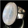 Image 2 : 55.02twc Moonstone Sterling Ring (JEW-2743)