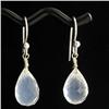 Image 1 : 12twc Ice Quartz Silver Earrings  (JEW-3320)