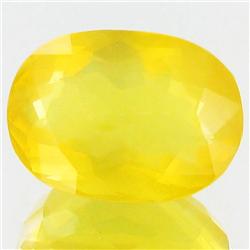18.80ct Natural Yellow Opal Oval  (GEM-29733)