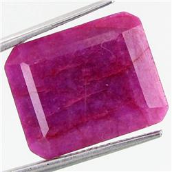 14.09ct African Ruby Octagon Cut (GEM-37080)