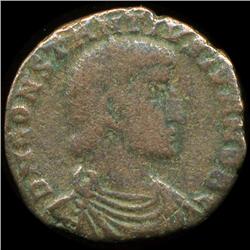 300AD Roman Bronze Coin Higher Grade (COI-9560)