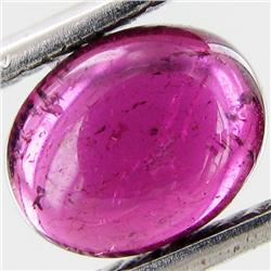 1.45ct Natural Rubellite Tourmaline Oval (GEM-25204K)