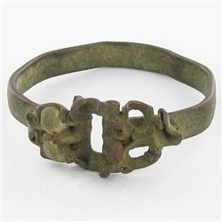 Ancient Roman Bronze Ring 1800+ y/o (ANT-811)