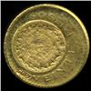 Image 1 : 1959 Mexico Aztec Mini Gold Coin 8k (COI-9736)