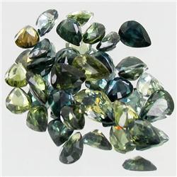 1.38ct Green Sapphire Pear Cut Parcel (GEM-38651)