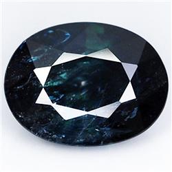 2.63ct Unheated  Dark Green Blue Sapphire (GEM-35233)