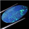1.93ct Australian Black Opal Doublet Full Fire (GEM-36101)