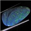 3.75ct Australian Black Opal Doublet Full Fire (GEM-36166)
