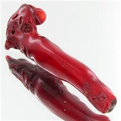 64ct Red Coral Freeform (MIN-000661)