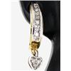 15.6twc Diamond 10k Gold Earrings (JEW-3391)
