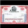 1970s UV Ind. Stock Certificate Scarce (CUR-06426)