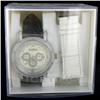 Image 3 : New Ice Time Mens Diamond Bezel Chrono Style Watch (WAT-340)