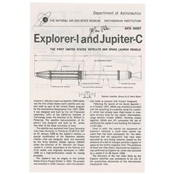 Explorer I: Van Allen, James
