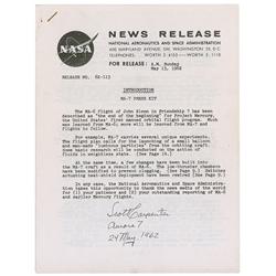 Mercury-Atlas 7: Carpenter, Scott