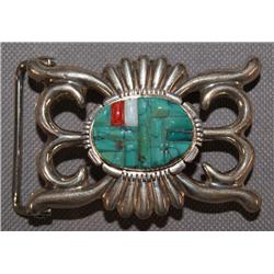 NAVAJO BELT BUCKLE