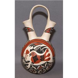 ACOMA POTTERY WEDDING VASE