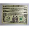 Image 1 : 10 2006  $1  FRN consecutively numbered--lo numbered AND ALL STAR NOTES