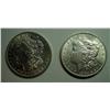 Image 1 : 1888S  AU and 1904 BU  Morgan $