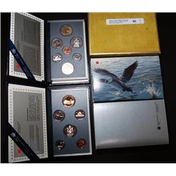 1993 and 1997 CANADA SPECIMEN SETS all original