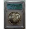 Image 1 : 1881 Morgan $    blast white  ICG64