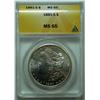 Image 1 : 1881S Morgan $   ANACS65