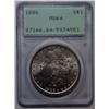 Image 1 : 1886  Morgan $   OGH "RATTLER" PCGS64