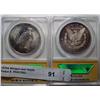Image 2 : 1878S Morgan and 1922S Peace $  ANACS62
