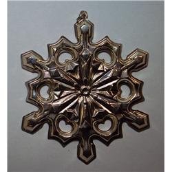 1979 Gorham Christmas ornament STERLING SILVER  VERY SCARCE