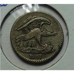 1837 Feuchtwanger cent Fine