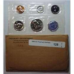 1955 U.S. Proof set, Flat Pack