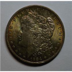 1884O Morgan $  MS63  NICE TONING