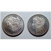 Image 1 : 1883O  MS62 PL and 1899O MS62 DPL Morgan $