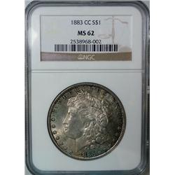 1883CC Morgan $  NGC62