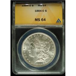 1884O Morgan $  ANACS64
